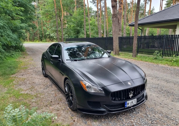 maserati quattroporte podkarpackie Maserati Quattroporte cena 170000 przebieg: 105264, rok produkcji 2015 z Warszawa